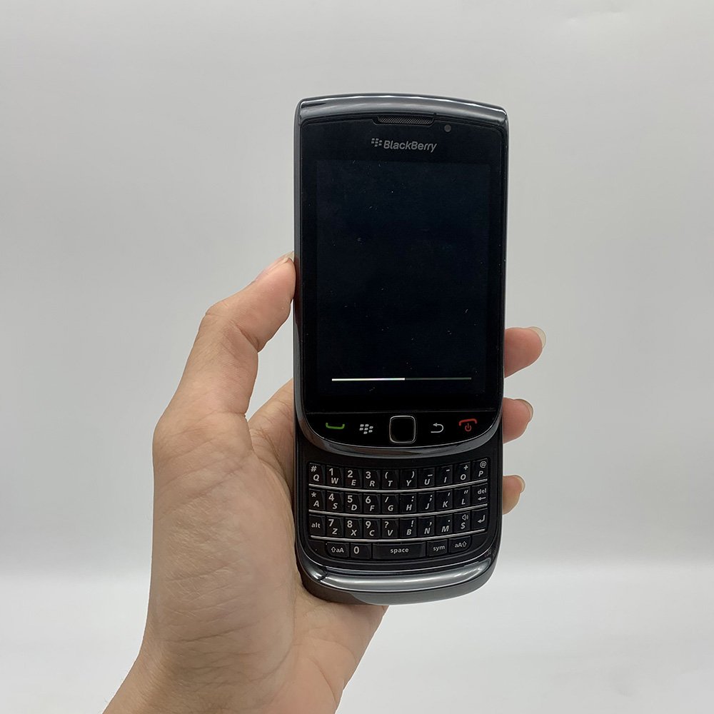 GSM-FIX Original For BlackBerry Torch 9800 3G 3.2" 5MP Camera 8GB ROM QWERTY Keyboard Unlocked Mobile Phones